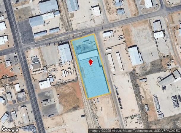 2114 E Murphy St, Odessa, TX Parcel Map