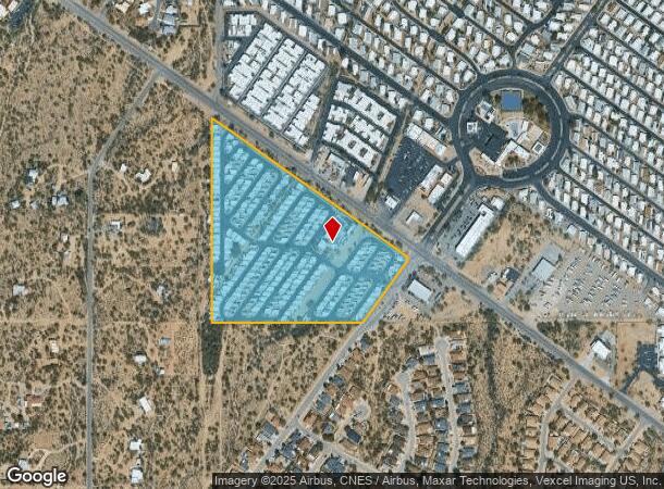 3100 S Kinney Rd, Tucson, AZ Parcel Map