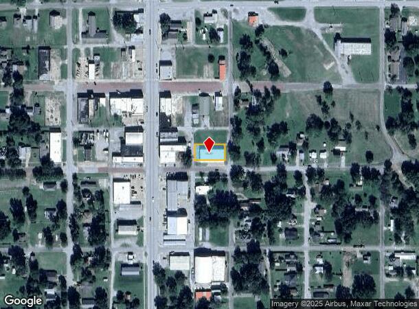 100 E Commercial St, Haskell, OK Parcel Map