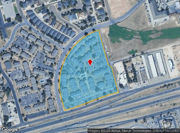  3609 Caldera Blvd, Midland, TX Parcel Map