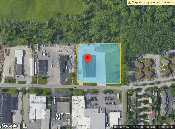  595 Fillmore Ave, Tonawanda, NY Parcel Map