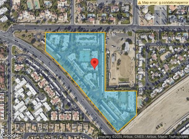  2925 E Escoba Dr, Palm Springs, CA Parcel Map