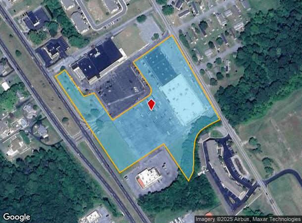  28595 Dupont Blvd, Millsboro, DE Parcel Map