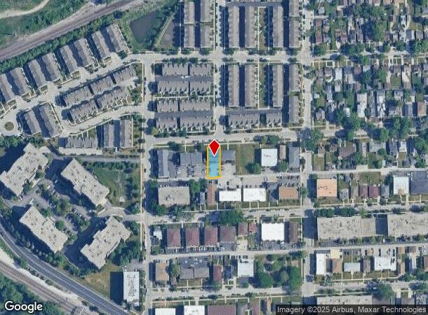  1239 Harding Ave, Des Plaines, IL Parcel Map