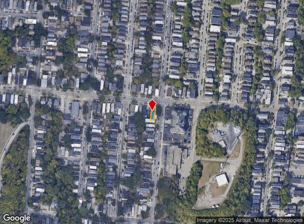 303 Warner St, Cincinnati, OH Parcel Map