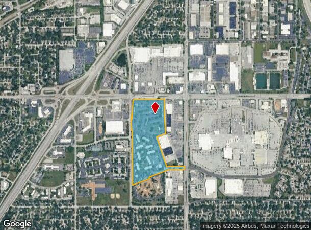 9515 Monrovia St, Lenexa, KS Parcel Map