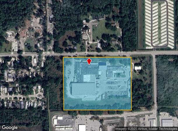 5100 Tice St, Fort Myers, FL Parcel Map