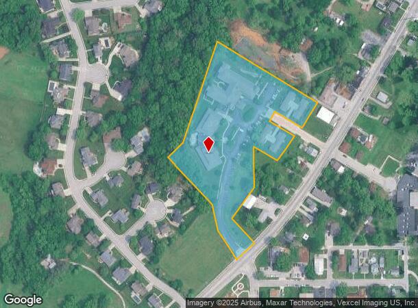 429 S Main St, O Fallon, IL Parcel Map