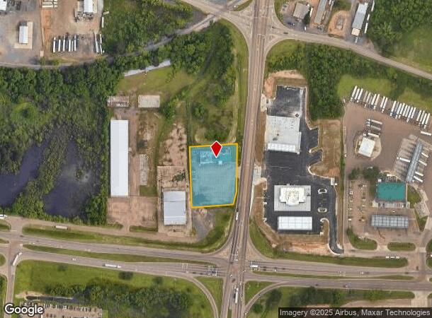 712 Highway 80 E, Flowood, MS Parcel Map