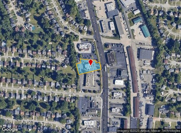  6475 Glenway Ave, Cincinnati, OH Parcel Map