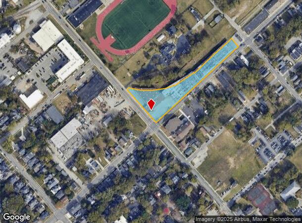  505 W Fourth St, Lexington, KY Parcel Map