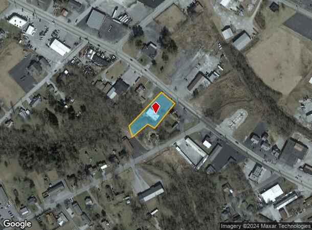  609 West Ave, Crossville, TN Parcel Map