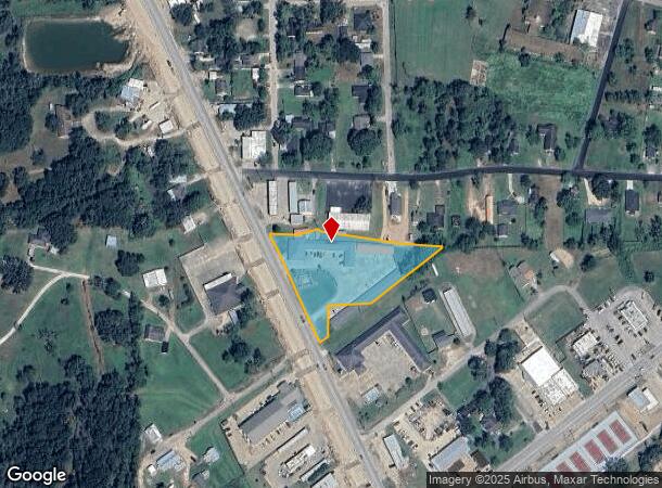 625 S Columbia Dr, West Columbia, TX Parcel Map