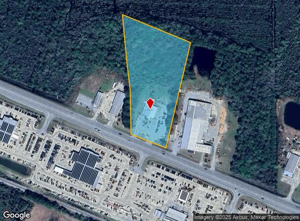 1686 Golden Isle W, Baxley, GA Parcel Map