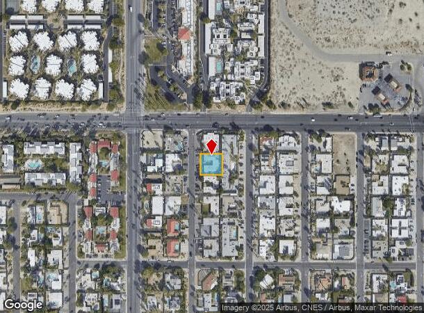520 S Desert View Dr, Palm Springs, CA Parcel Map