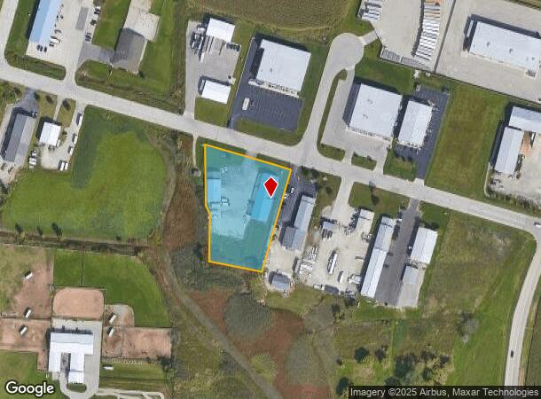 1195 Flight-Way Dr, WI Parcel Map