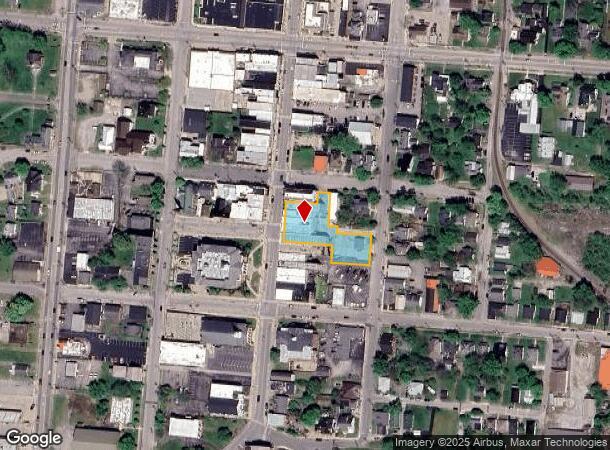 211 S Main St, Harrodsburg, KY Parcel Map