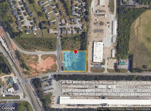  9610 Deer Crossing Dr, Jonesboro, GA Parcel Map