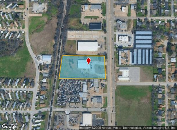  5801 Denton Hwy, Haltom City, TX Parcel Map