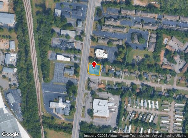  817 S Church St, Murfreesboro, TN Parcel Map