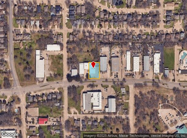  3833 Conflans Rd, Irving, TX Parcel Map