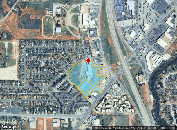 1810 S Clack St, Abilene, TX Parcel Map