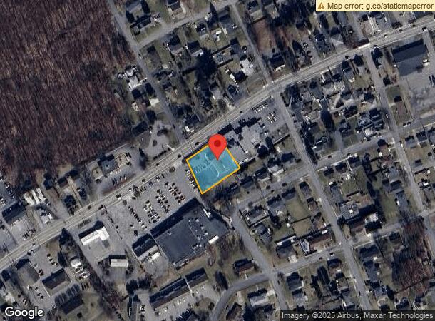  3939 Birney Ave, Moosic, PA Parcel Map