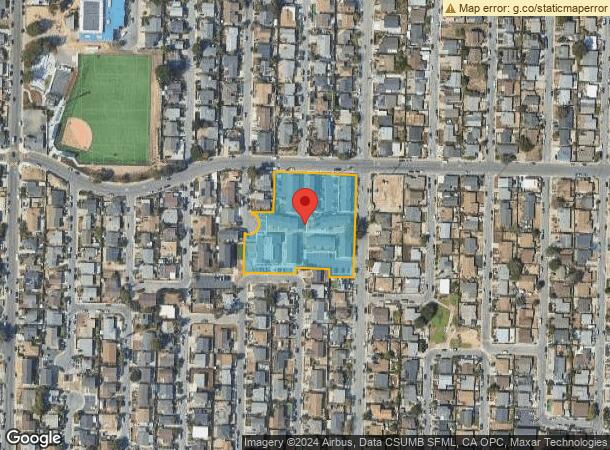  1773 Waring St, Seaside, CA Parcel Map