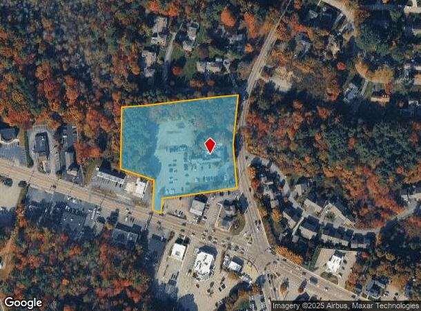  1217 Main St, Hingham, MA Parcel Map