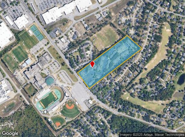  127 Sparkleberry Ln, Columbia, SC Parcel Map