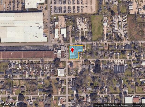 8711 Dexter St, Houston, TX Parcel Map