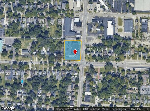 510 E North Broadway St, Columbus, OH Parcel Map