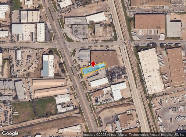 11064 Harry Hines Blvd, Dallas, TX Parcel Map