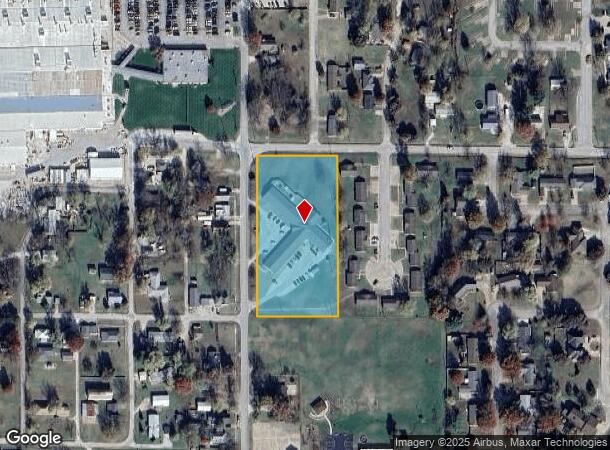 1626 N 8Th St, Neodesha, KS Parcel Map