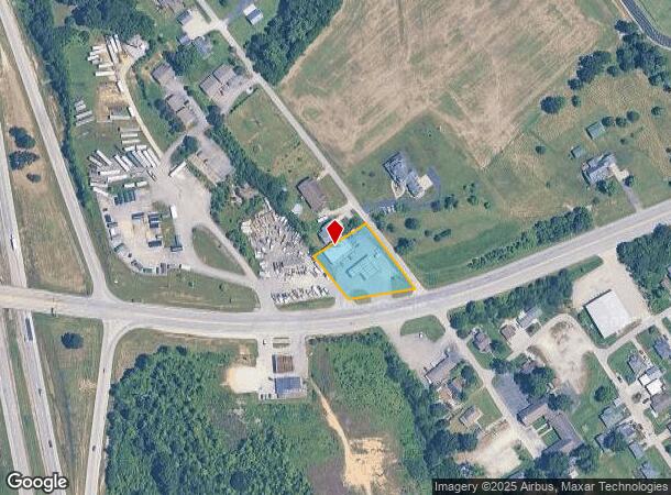 201 N Francke Rd, Henryville, IN Parcel Map