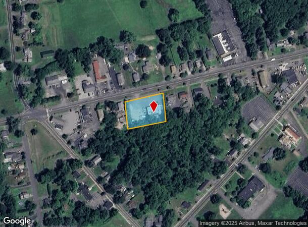  124 Main St, Somers, CT Parcel Map