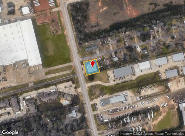  2420 N Frazier St, Conroe, TX Parcel Map