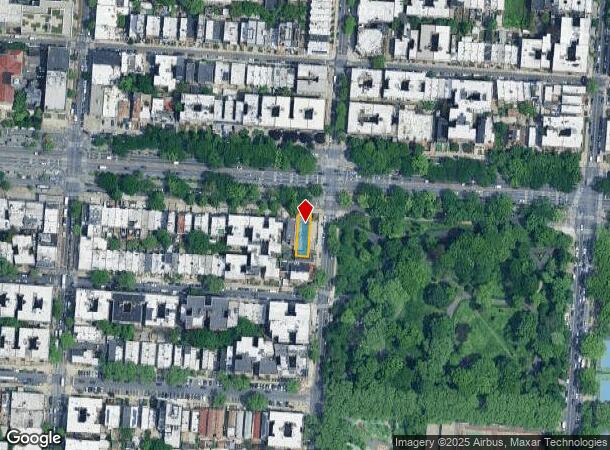 1206 Eastern Pky, Brooklyn, NY Parcel Map