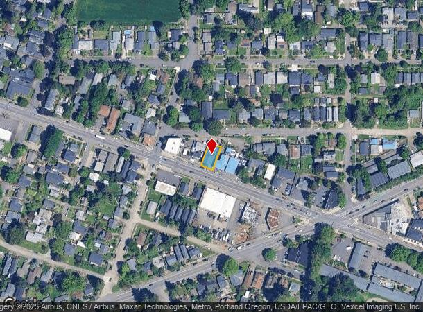  6923 N Fessenden St, Portland, OR Parcel Map