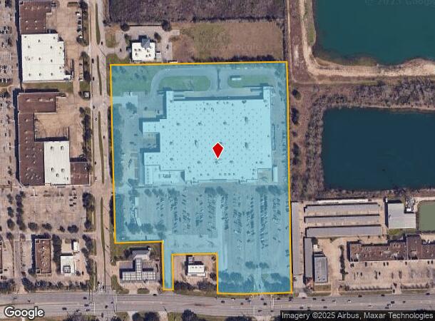 10505 Broadway St, Pearland, TX Parcel Map