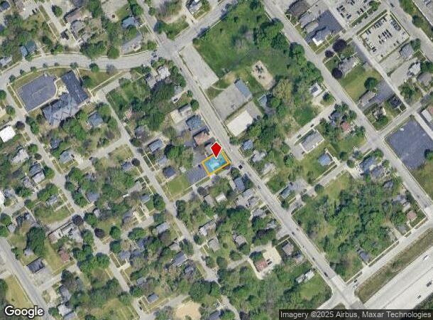  1038 S Grand Traverse St, Flint, MI Parcel Map