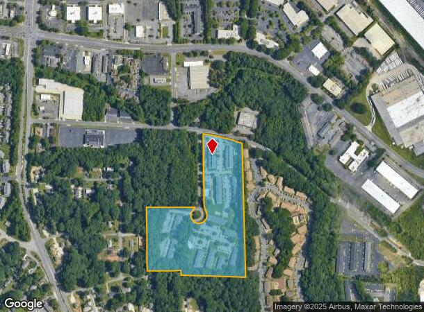 4190 Trace View Dr, Winston Salem, NC Parcel Map