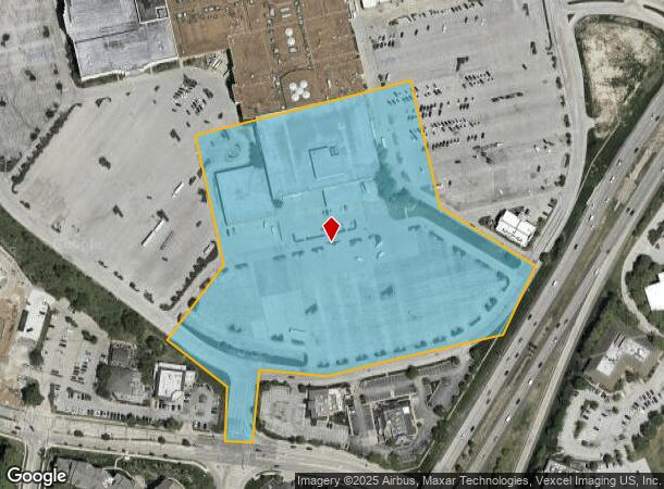  1 Chesterfield Mall, Chesterfield, MO Parcel Map