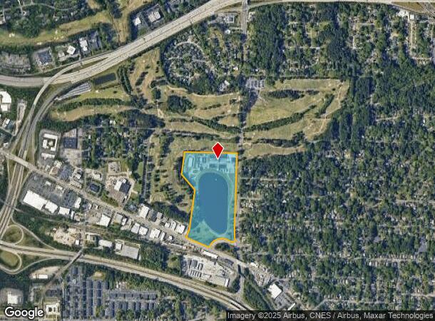1405 Hillandale Rd, Durham, NC Parcel Map