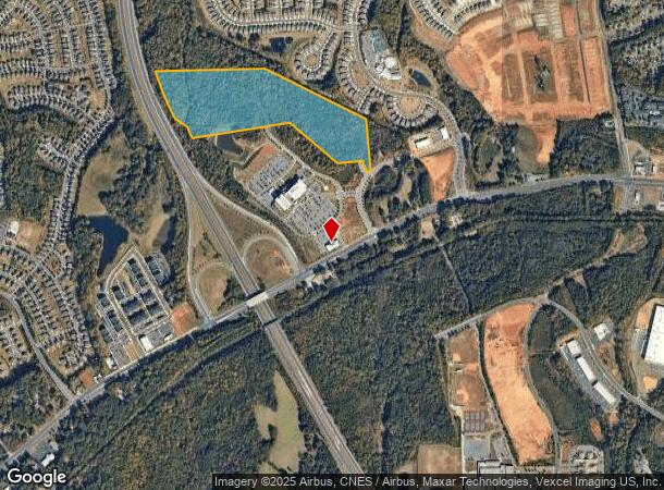  8110 Healthcare Loop, Charlotte, NC Parcel Map