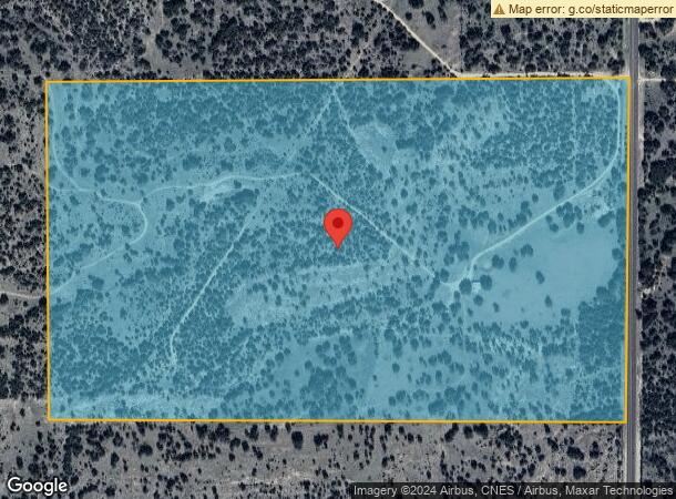  1728 N Texas Forts Trl, Eldorado, TX Parcel Map