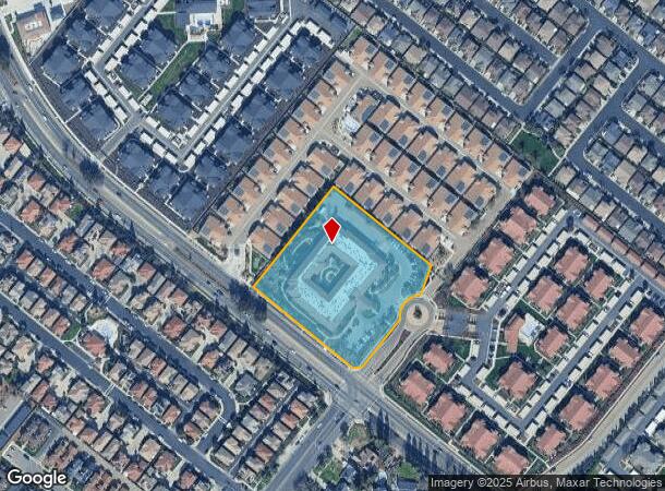 5605 N Gates Ave, Fresno, CA Parcel Map