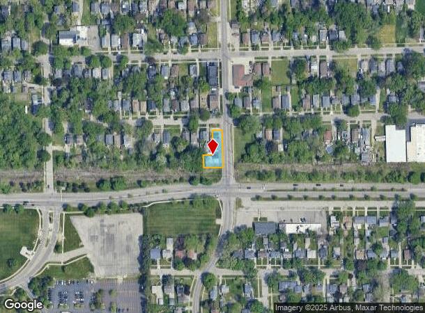  915 N Franklin Ave, Flint, MI Parcel Map