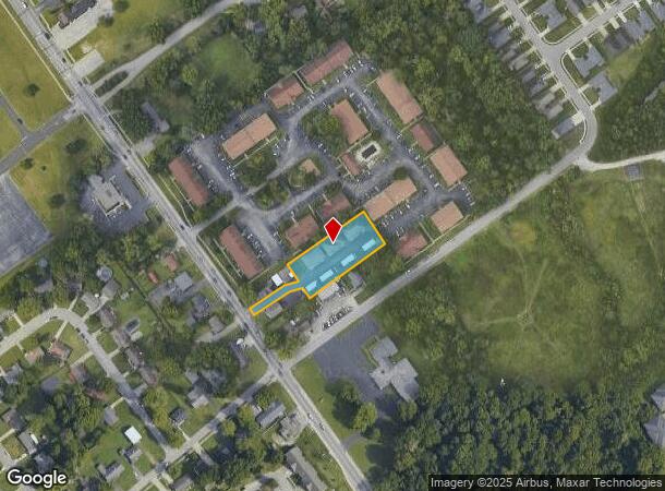  2110 Allison Ln, Jeffersonville, IN Parcel Map