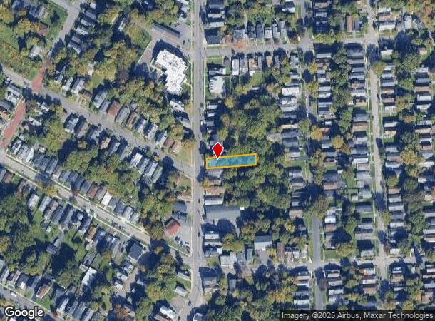  1102 Butternut St, Syracuse, NY Parcel Map